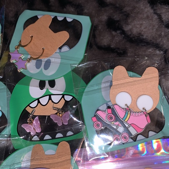 Earrings 14 pairs NEW - Picture 3 of 11